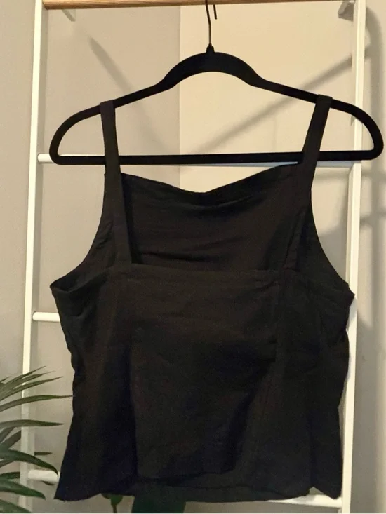 🌴Maeve Black Linen-blend Tank🌴 - Picture 8 of 10
